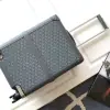  Goyard Luggage Bourget PM Trolley Case Grey #3449 - Image 2