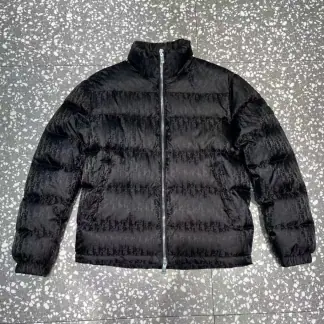 Replica Dior Oblique Down Jacket Black Technical Jacquard #3397