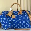 Replica Louis Vuitton Speedy P9 Bandoulière 40 M24418 Blue #3584