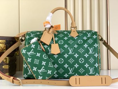 Replica Louis Vuitton Speedy P9 Bandoulière 40 M24417 Green #3582