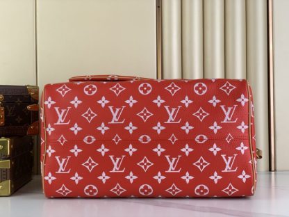  Louis Vuitton Speedy P9 Bandoulière 40 M24420 Red #3583 - Image 5