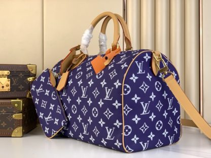  Louis Vuitton Speedy P9 Bandoulière 40 M11597 Amethyst #3585 - Image 8