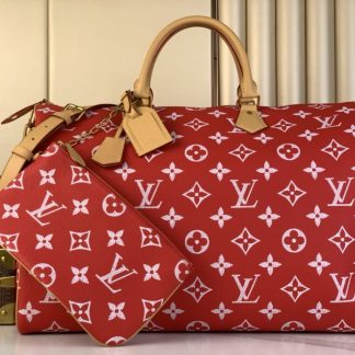 Replica Louis Vuitton Speedy P9 Bandoulière 50 Red M46961 #3569