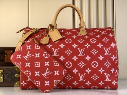 Replica Louis Vuitton Speedy P9 Bandoulière 50 Red M46961 #3569