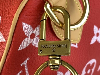  Louis Vuitton Speedy P9 Bandoulière 50 Red M46961 #3569 - Image 6