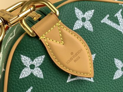  Louis Vuitton Speedy P9 Bandoulière 50 Green M46991 #3568 - Image 9