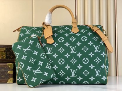 Replica Louis Vuitton Speedy P9 Bandoulière 50 Green M46991 #3568