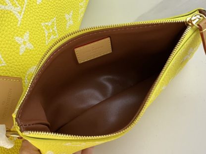  Louis Vuitton Speedy P9 Bandoulière 40 M24419 Jaune Mat #3580 - Image 3