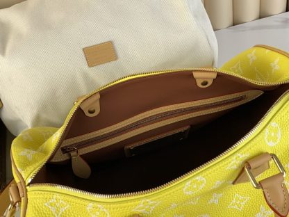  Louis Vuitton Speedy P9 Bandoulière 40 M24419 Jaune Mat #3580 - Image 8