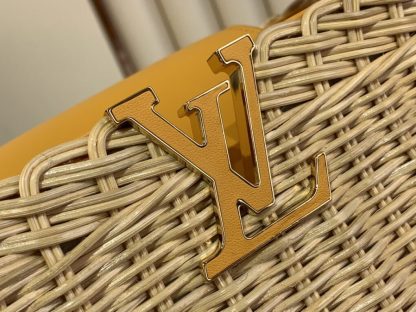  Louis Vuitton Capucines BB M24976 Yellow Gold #3577 - Image 2