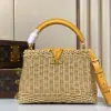 Replica Louis Vuitton Capucines BB M24976 Yellow Gold #3568