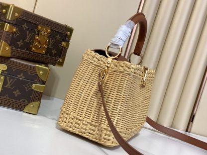 Louis Vuitton Capucines BB M11617 Tan #3578 - Image 6