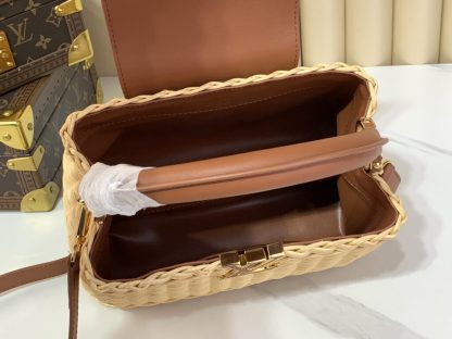  Louis Vuitton Capucines BB M11617 Tan #3578 - Image 4