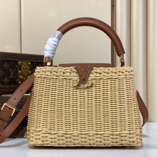 Replica Louis Vuitton Capucines BB M11617 Tan #3569