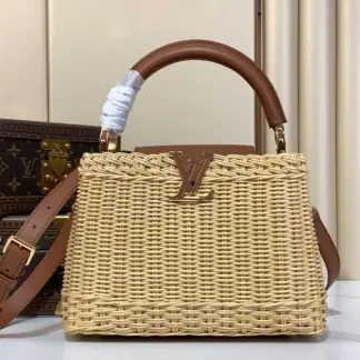 Replica Louis Vuitton Capucines BB M11617 Tan #3569