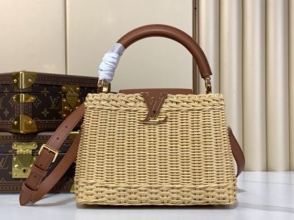 Replica Louis Vuitton Capucines BB M11617 Tan #3569
