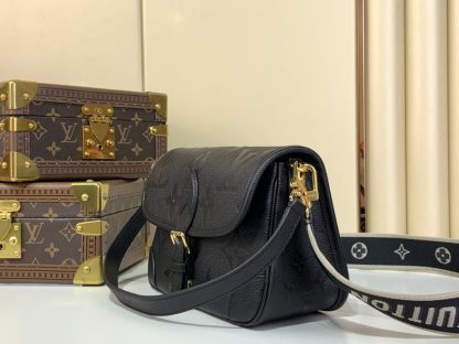  Louis Vuitton Diane Shoulder Bag M46386 Black #3573 - Image 5