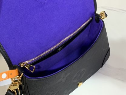  Louis Vuitton Diane Shoulder Bag M46386 Black #3573 - Image 4