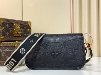  Louis Vuitton Diane Shoulder Bag M46386 Black #3573 - Image 3