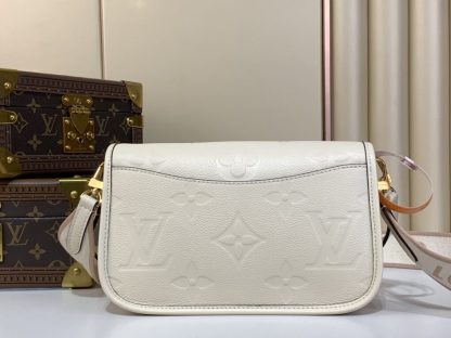  Louis Vuitton Diane Shoulder Bag M46388 Cream #3572 - Image 3
