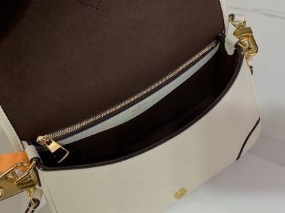  Louis Vuitton Diane Shoulder Bag M46388 Cream #3572 - Image 4