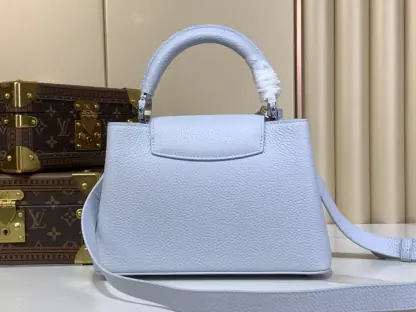  Louis Vuitton Capucines BB M21303 Blue #3566 - Image 3