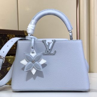 Replica Louis Vuitton Capucines BB M21303 Blue #3566