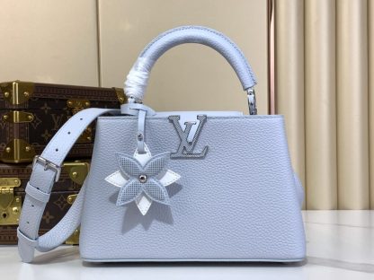 Replica Louis Vuitton Capucines BB M21303 Blue #3566