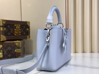  Louis Vuitton Capucines BB M21303 Blue #3566 - Image 6