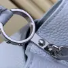  Louis Vuitton Capucines BB M21303 Blue #3566 - Image 7
