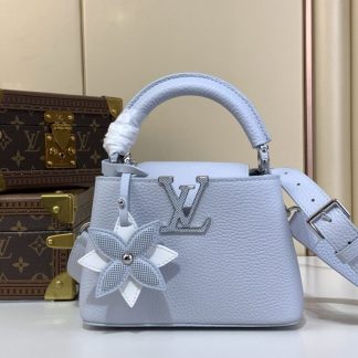 Replica Louis Vuitton Capucines Mini M21416 Blue #3564