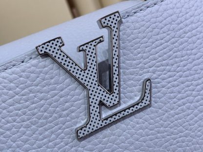  Louis Vuitton Capucines Mini M21416 Blue #3564 - Image 2