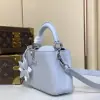  Louis Vuitton Capucines Mini M21416 Blue #3564 - Image 3