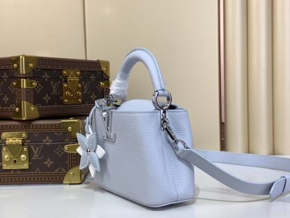 Louis Vuitton Capucines Mini M21416 Blue #3564 - Image 3
