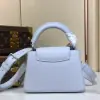  Louis Vuitton Capucines Mini M21416 Blue #3564 - Image 8