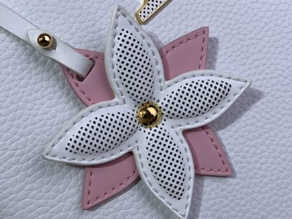  Louis Vuitton Capucines BB M21303 White #3567 - Image 7