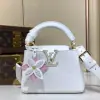 Replica Louis Vuitton Capucines Mini M21416 White #3565