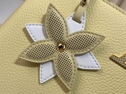  Louis Vuitton Capucines East-West Mini M11351 Yellow #3563 - Image 4