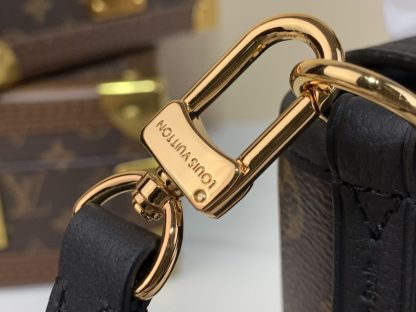  Louis Vuitton Neverfull Bandoulière Inside Out BB M12099 Black #3576 - Image 4