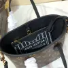  Louis Vuitton Neverfull Bandoulière Inside Out BB M12099 Black #3576 - Image 2