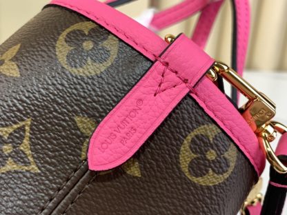  Louis Vuitton Neverfull Bandoulière Inside Out BB M12106 Rose #3575 - Image 3