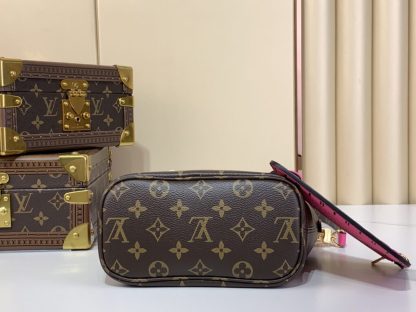  Louis Vuitton Neverfull Bandoulière Inside Out BB M12106 Rose #3575 - Image 5