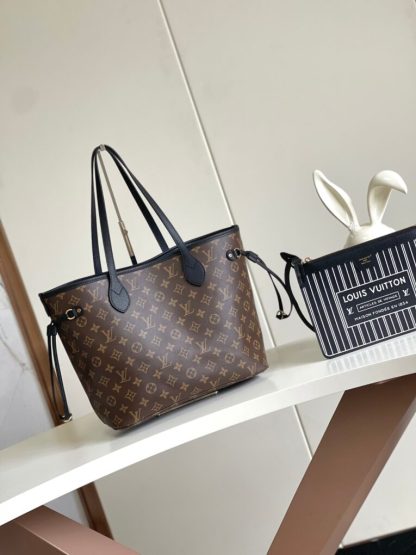  Louis Vuitton Neverfull Inside Out MM REVERSIBLE M11946 1:1 quality Black #3559 - Image 10