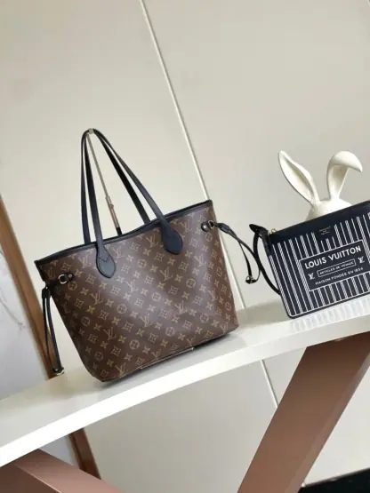  Louis Vuitton Neverfull Inside Out MM REVERSIBLE M11946 1:1 quality Black #3559 - Image 10