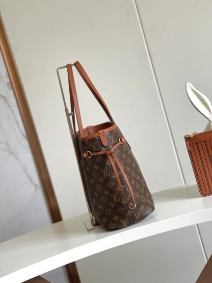  Louis Vuitton Neverfull Inside Out MM REVERSIBLE M11946 1:1 quality Tan #3560 - Image 7