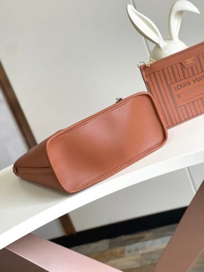  Louis Vuitton Neverfull Inside Out MM REVERSIBLE M11946 1:1 quality Tan #3560 - Image 6