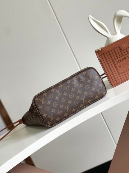  Louis Vuitton Neverfull Inside Out MM REVERSIBLE M11946 1:1 quality Tan #3560 - Image 4