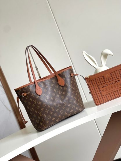  Louis Vuitton Neverfull Inside Out MM REVERSIBLE M11946 1:1 quality Tan #3560 - Image 2
