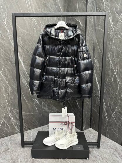  Moncler CHIABLESE SHORT DOWN JACKET BLACK #3553 - Image 4