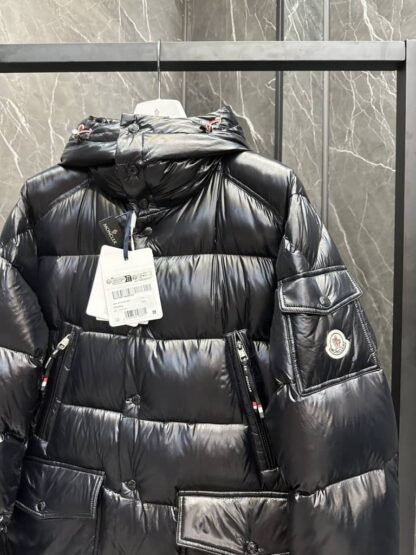  Moncler CHIABLESE SHORT DOWN JACKET BLACK #3553 - Image 5